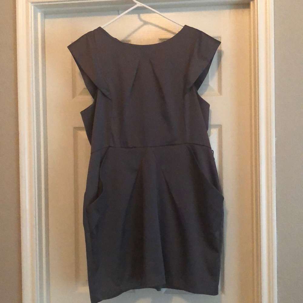 Satin cocktail dress